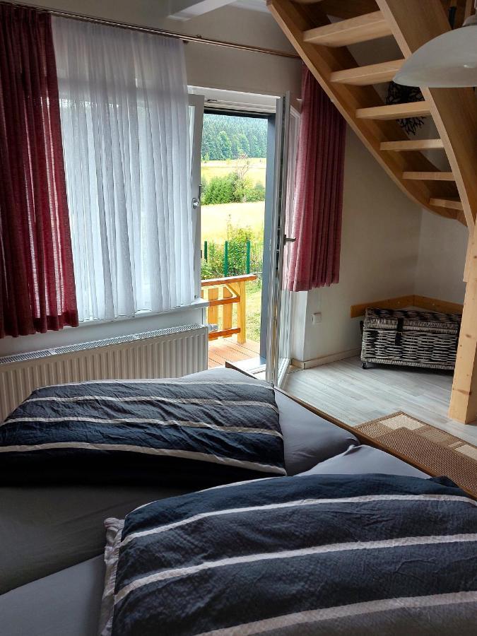 Ferienhaus Waldblick Siegmundsburg المظهر الخارجي الصورة