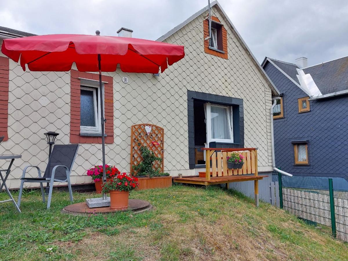Ferienhaus Waldblick Siegmundsburg المظهر الخارجي الصورة