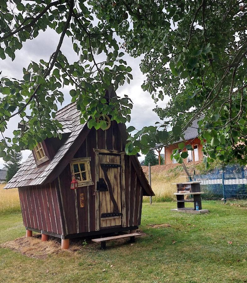 Ferienhaus Waldblick Siegmundsburg المظهر الخارجي الصورة
