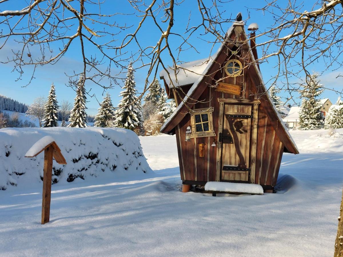 Ferienhaus Waldblick Siegmundsburg المظهر الخارجي الصورة