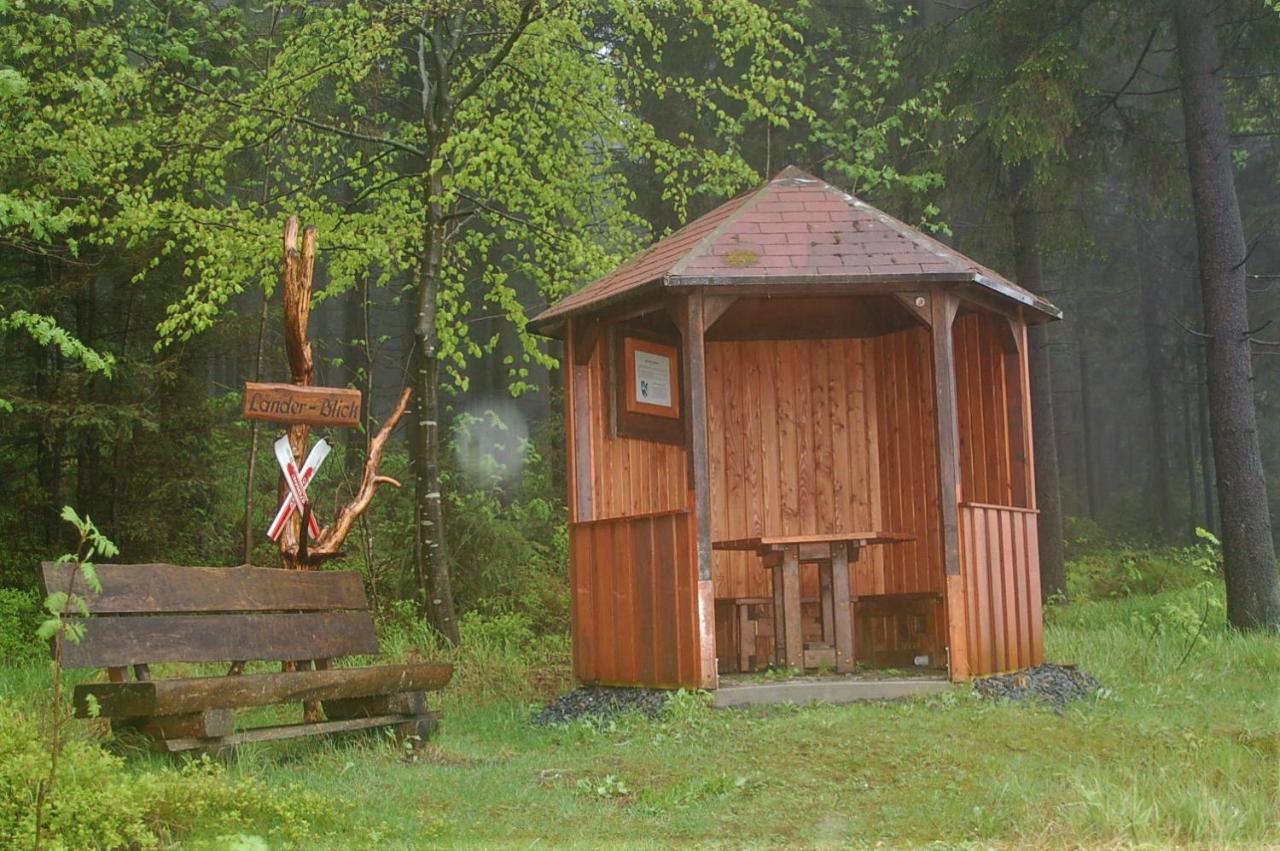 Ferienhaus Waldblick Siegmundsburg المظهر الخارجي الصورة