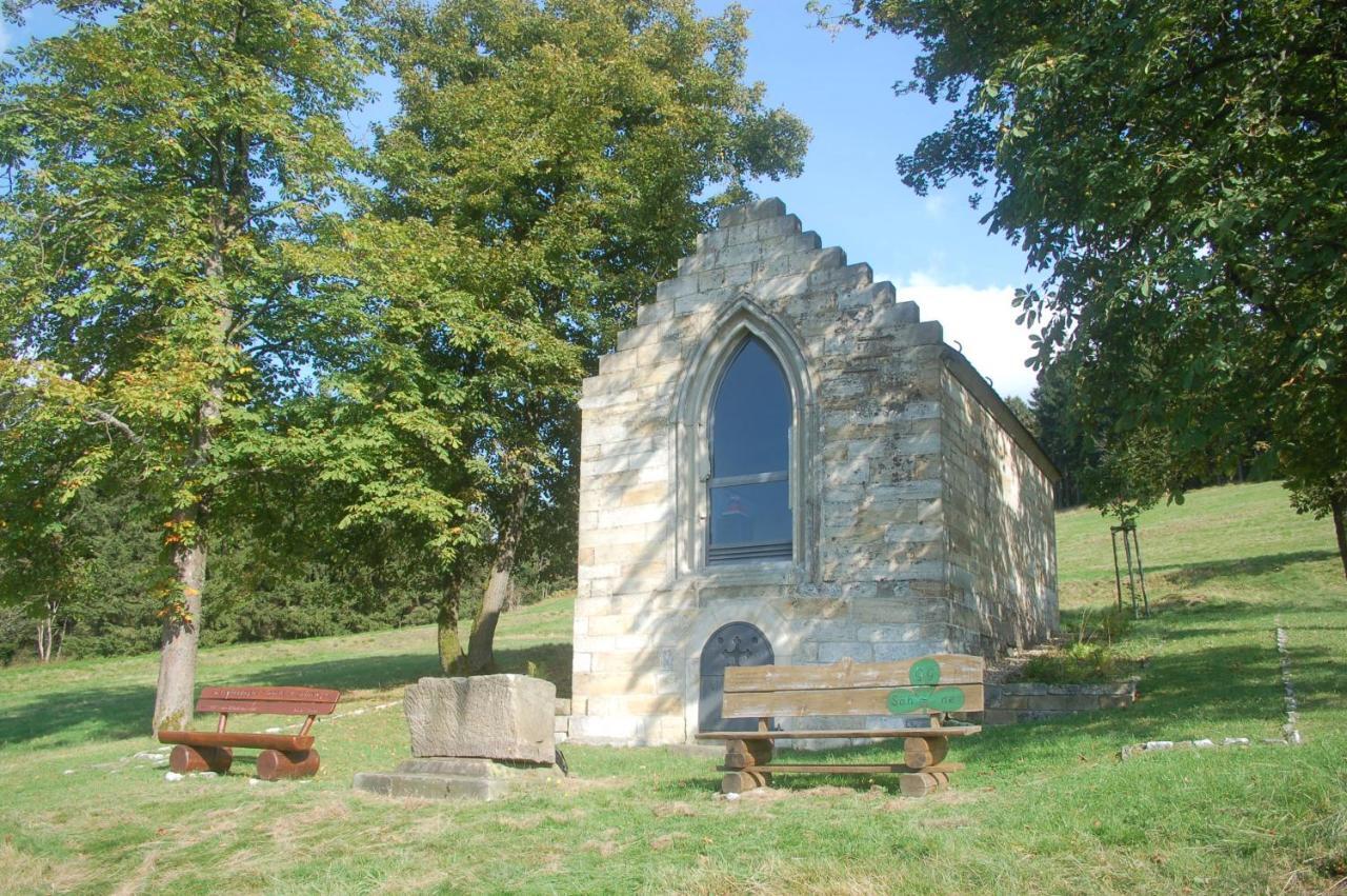 Ferienhaus Waldblick Siegmundsburg المظهر الخارجي الصورة